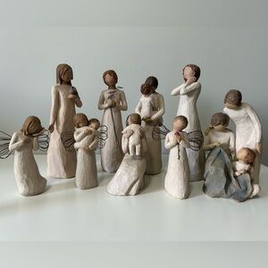 Willow Tree Figures - 8 piece set plus two bonus